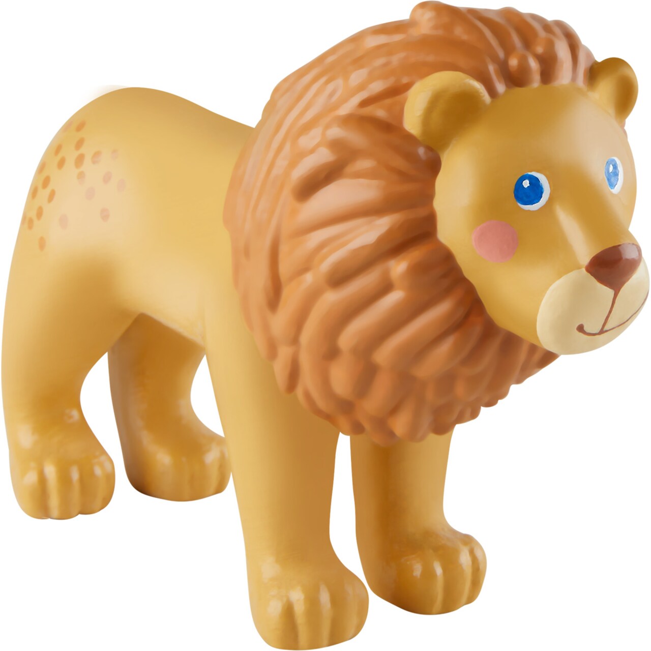 HABA Little Friends Lion - Chunky Plastic Zoo Animal Toy Figure